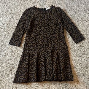 LOFT Leopard Print Mini Dress